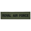 Äkta British Army Royal Air Force Patch Tyg Badge Military Raf Insginia OD