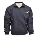 Äkta British Army Royal Air Forces RAF Tracksuit Jacket Blue Military Bomber