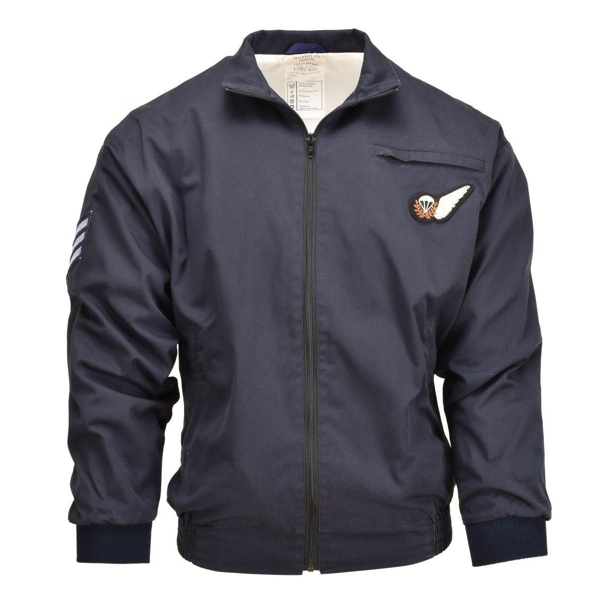 Äkta British Army Royal Air Forces RAF Tracksuit Jacket Blue Military Bomber