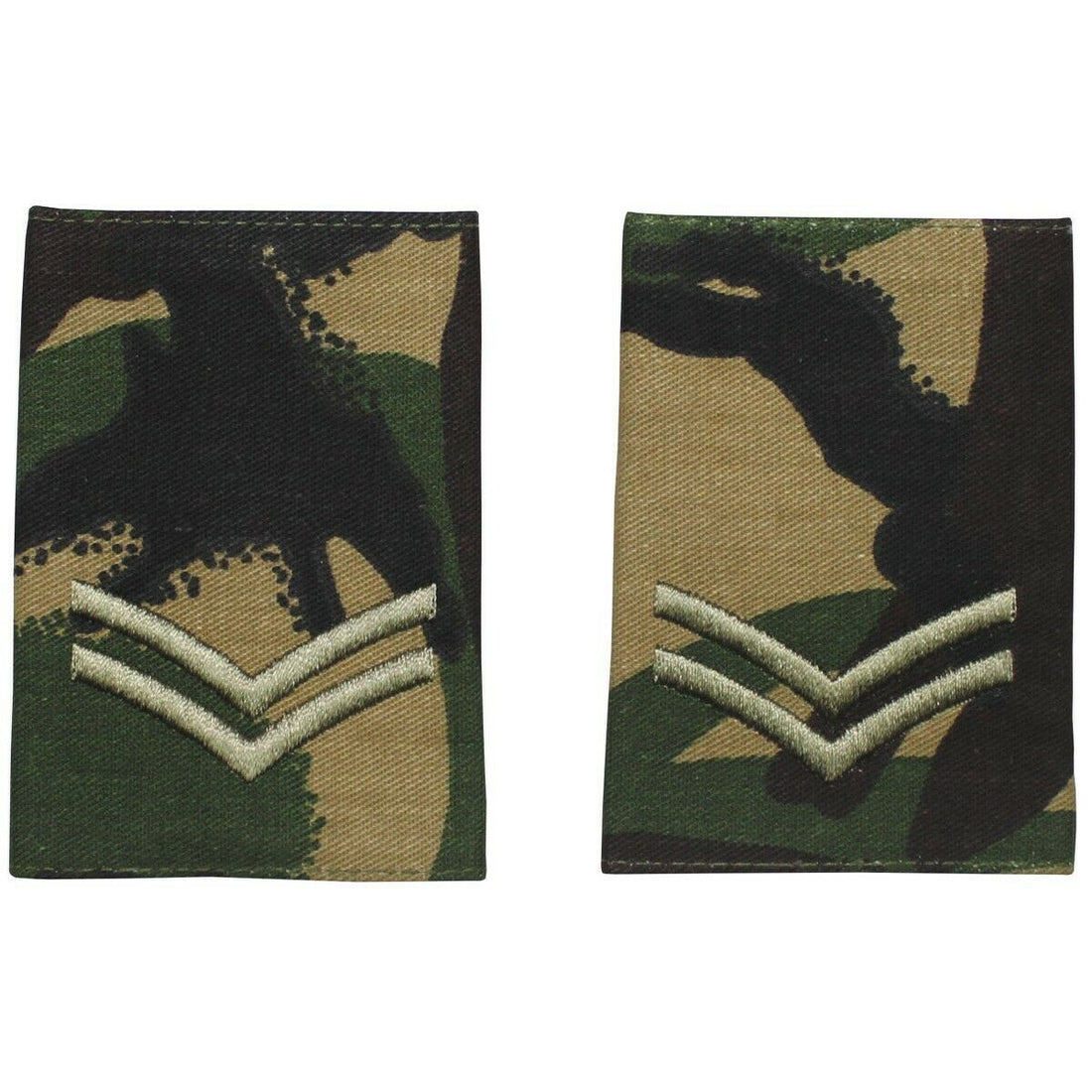 Äkta brittiska arméer axel slingor tyg korporal militär insignia dpm camo