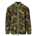 Äkta brittiska Cardigan Army Thermal Jacket Fleece DPM Camo Jumper Men Zip-Up