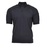 Äkta brittisk funktionell polis t-shirt andningsbara aktivkläder svart skjorta ny