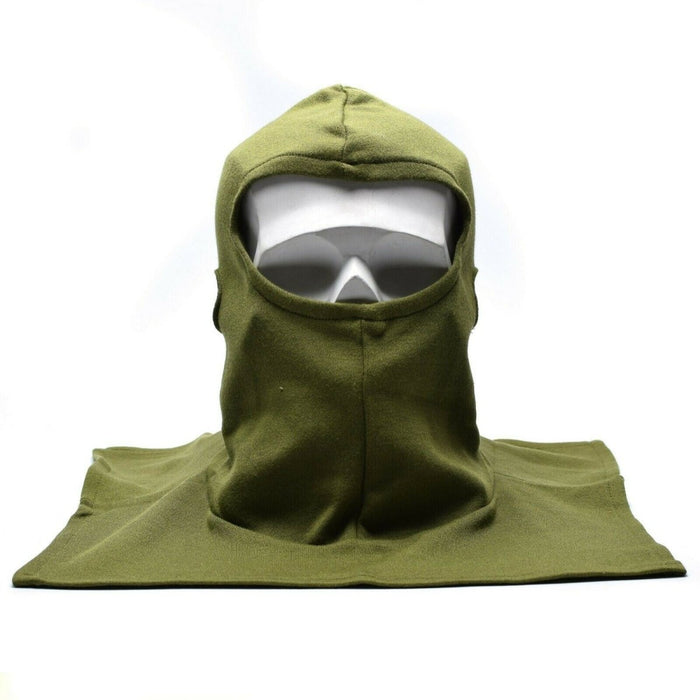Äkta British Military Balaclava Face Mask Tactical Headwear Olive - GoMilitar