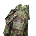 Äkta brittiska militära stridssmockfältjacka huva vindtät dpm camo