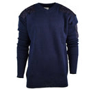 Genuine British Police pullover Utility Jumper blue V-neck sweater NEW - GoMilitar