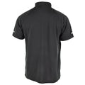 Äkta brittisk polis t-shirt svart andningsbar funktionell främre zip-skyddsskjorta
