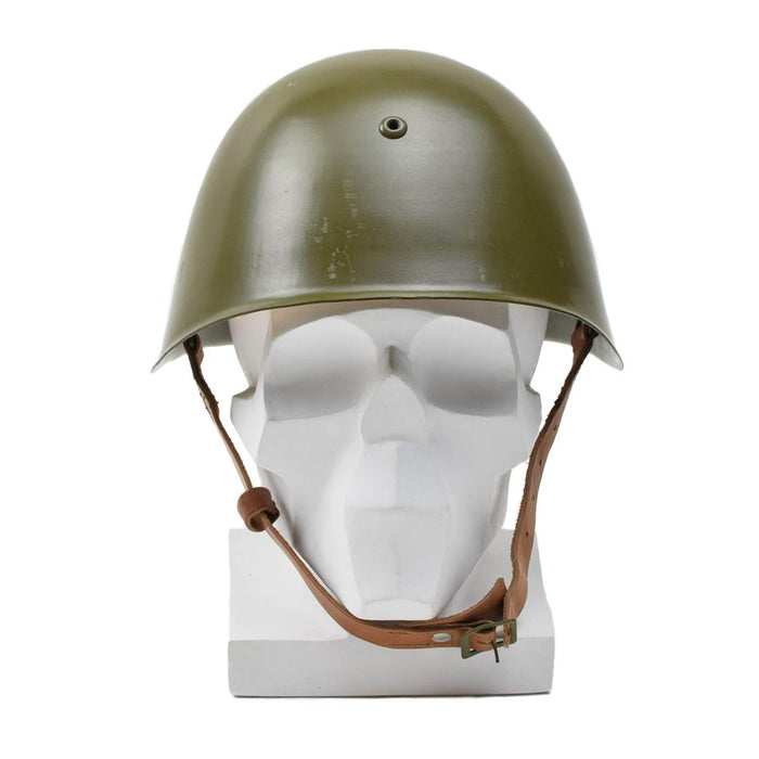 Äkta Bulgarian Military M72 taktisk grön hjälm stridsfält vintage NYHET - GoMilitar