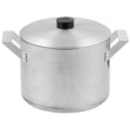 Äkta tjeckisk armépanna med lock 2 l aluminiumkokning 0,5 gal militär köksredskap