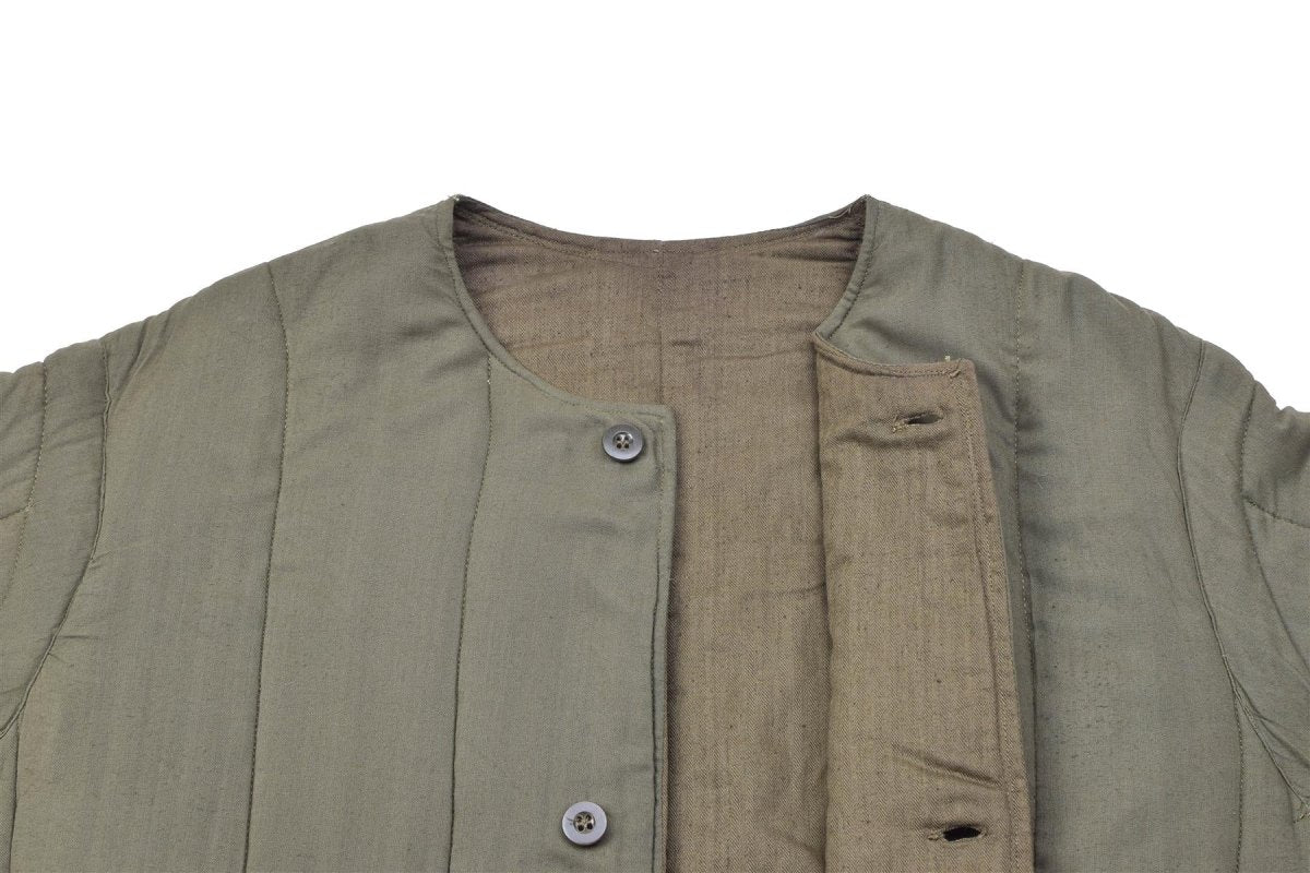 Äkta tjeckiska arméns quilt foderjacka M60 foder termiskt militäröverskott nytt