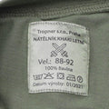 Äkta tjeckiska armé T-shirt Olive Od Green Underwear First Layer Field Shirt Ny