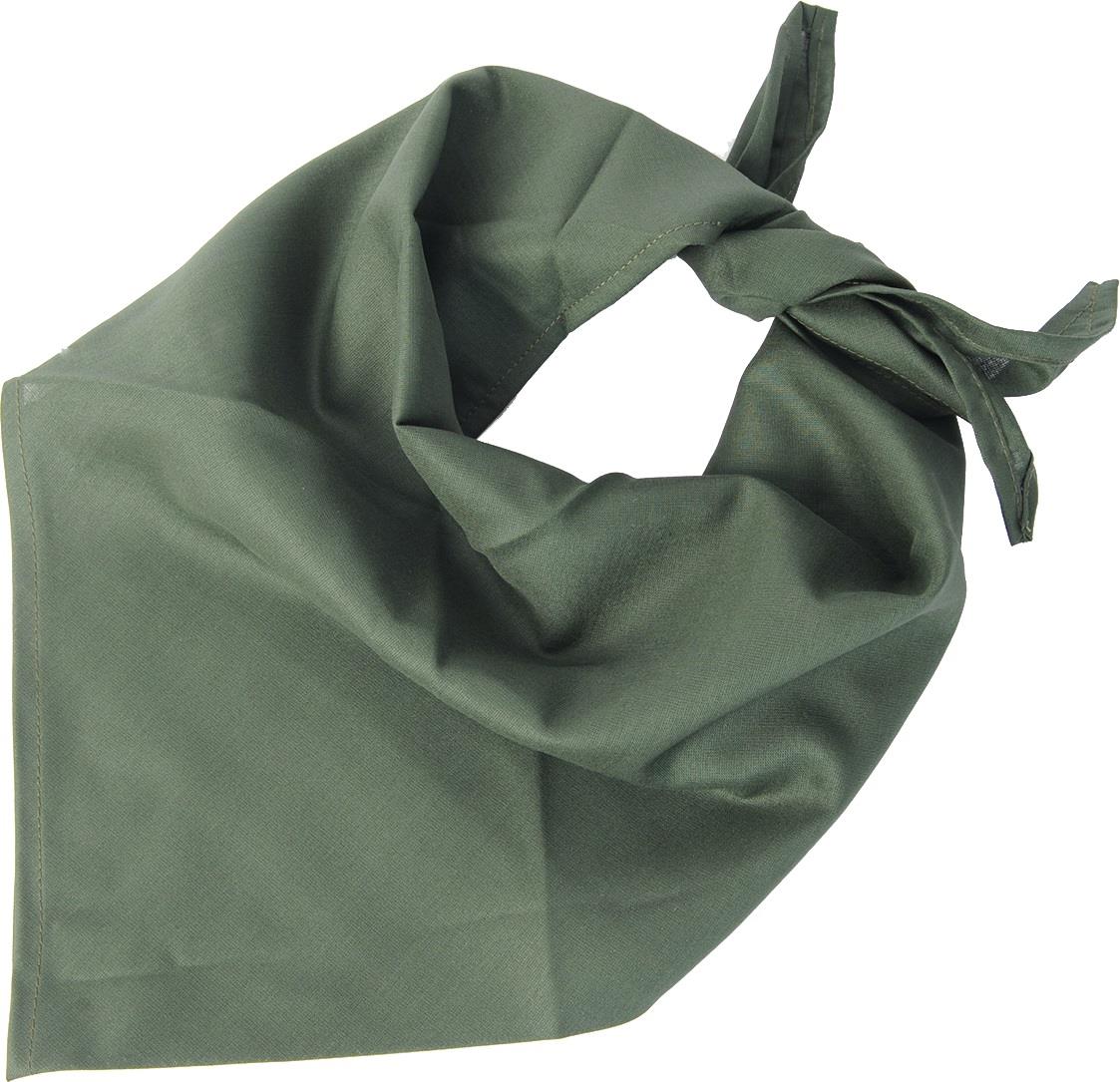 Äkta tjeckiska republiken militär bandana lättvikt CZ första hjälpen halsduk grön ny