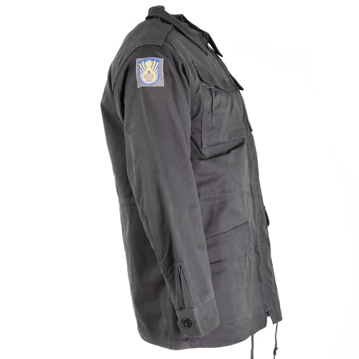 Äkta danska arméstridsjacka M71 Danmark Military Grey Field Surplus New