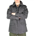 Äkta danska arméstridsjacka M71 Danmark Military Grey Field Surplus New