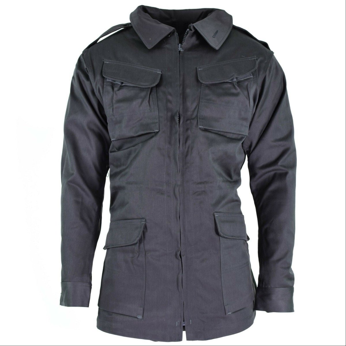 Äkta danska arméstridsjacka M71 Danmark Military Grey Field Surplus New