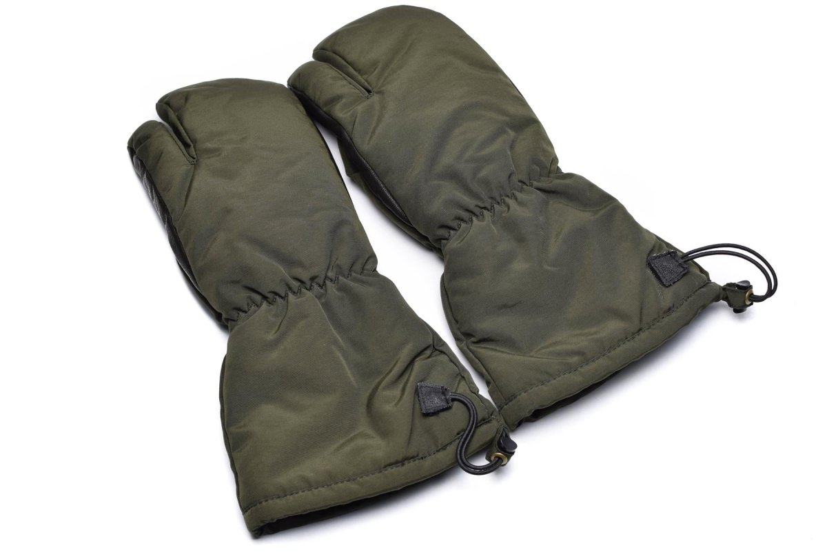 Äkta danska armé trigger finger mittens syna-tex handskar od ny