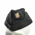 Äkta danska armé Wool Side Cap Military Field Combat Garrison Cap 1950 -talet hatt