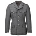 Äkta danska enhetliga jacka Army Grey Military Surplus Uniform Dress Officer
