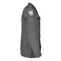 Äkta danska enhetliga jacka Army Grey Military Surplus Uniform Dress Officer