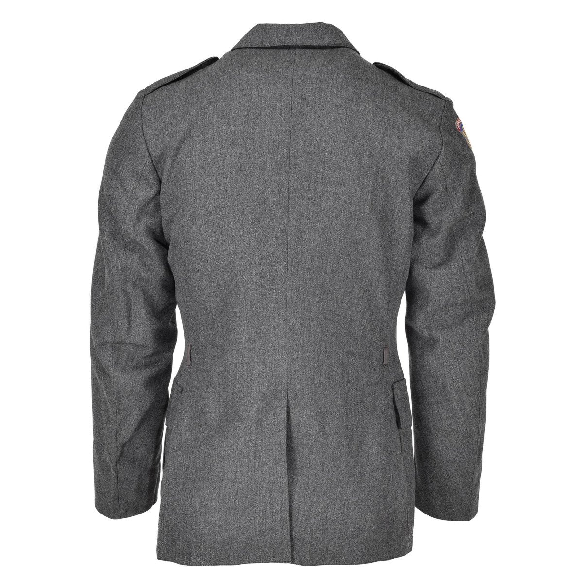 Äkta danska enhetliga jacka Army Grey Military Surplus Uniform Dress Officer