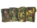 Äkta holländska armékanten w Pouch & rostfritt stålkopplock lock dpm camo molle