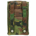 Äkta holländska armékanten w Pouch & rostfritt stålkopplock lock dpm camo molle