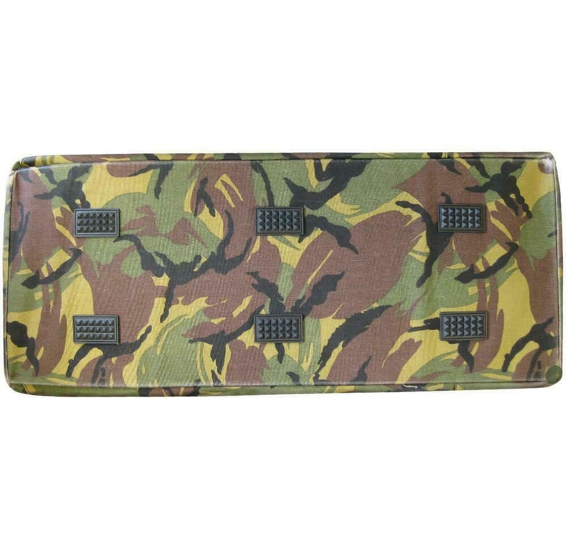 Äkta holländska armé DPM Woodland Weekend Bag Carrier Pouch Pack Duffel ryggsäck