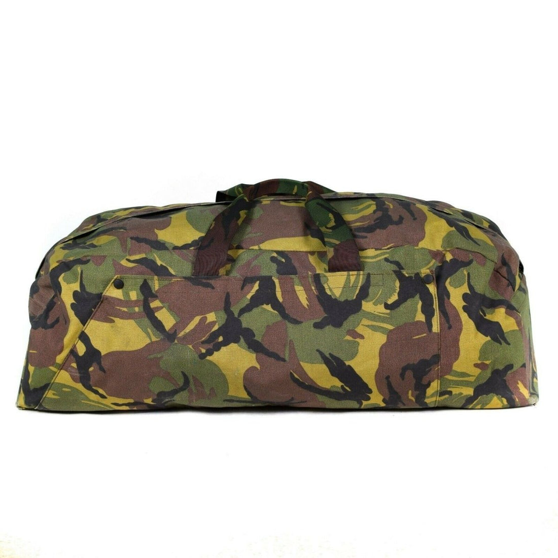 Äkta holländska armé DPM Woodland Weekend Bag Carrier Pouch Pack Duffel ryggsäck
