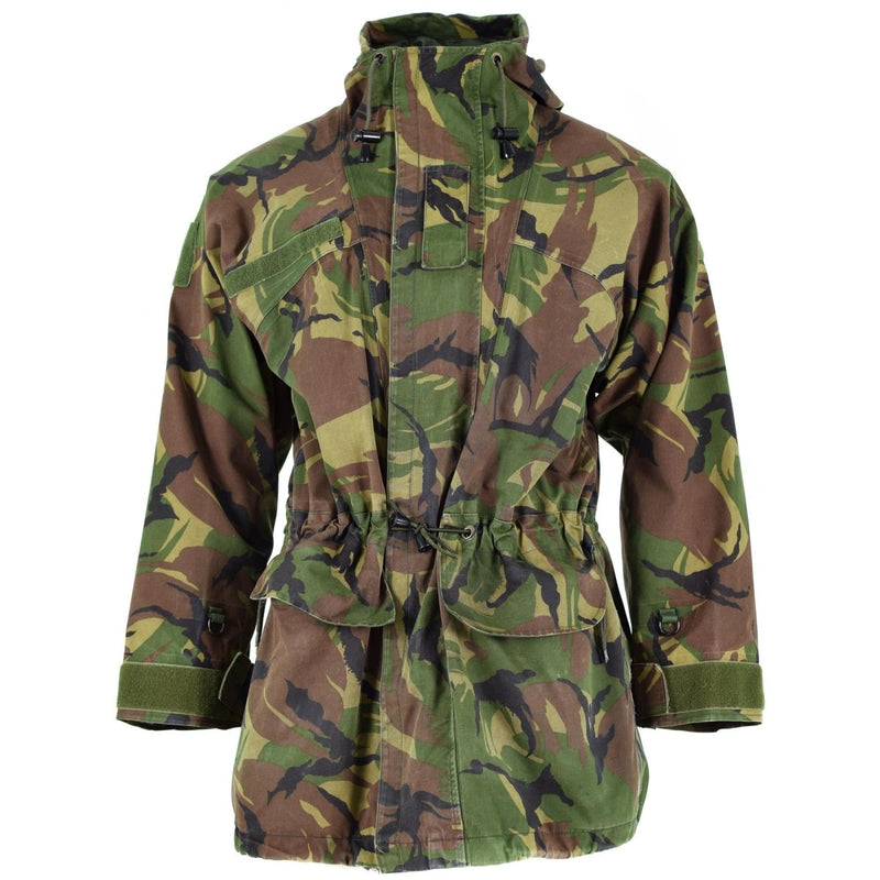 Äkta holländska arméjacka Combat DPM Goretex vattentät kamouflage överskott Parka