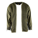 Genuine Dutch army olive OD parka liner jacket with modacrylic insulation for cold, wet weather protection