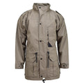 Äkta holländska arméparka med liner od green coat men officer jacka khaki ny