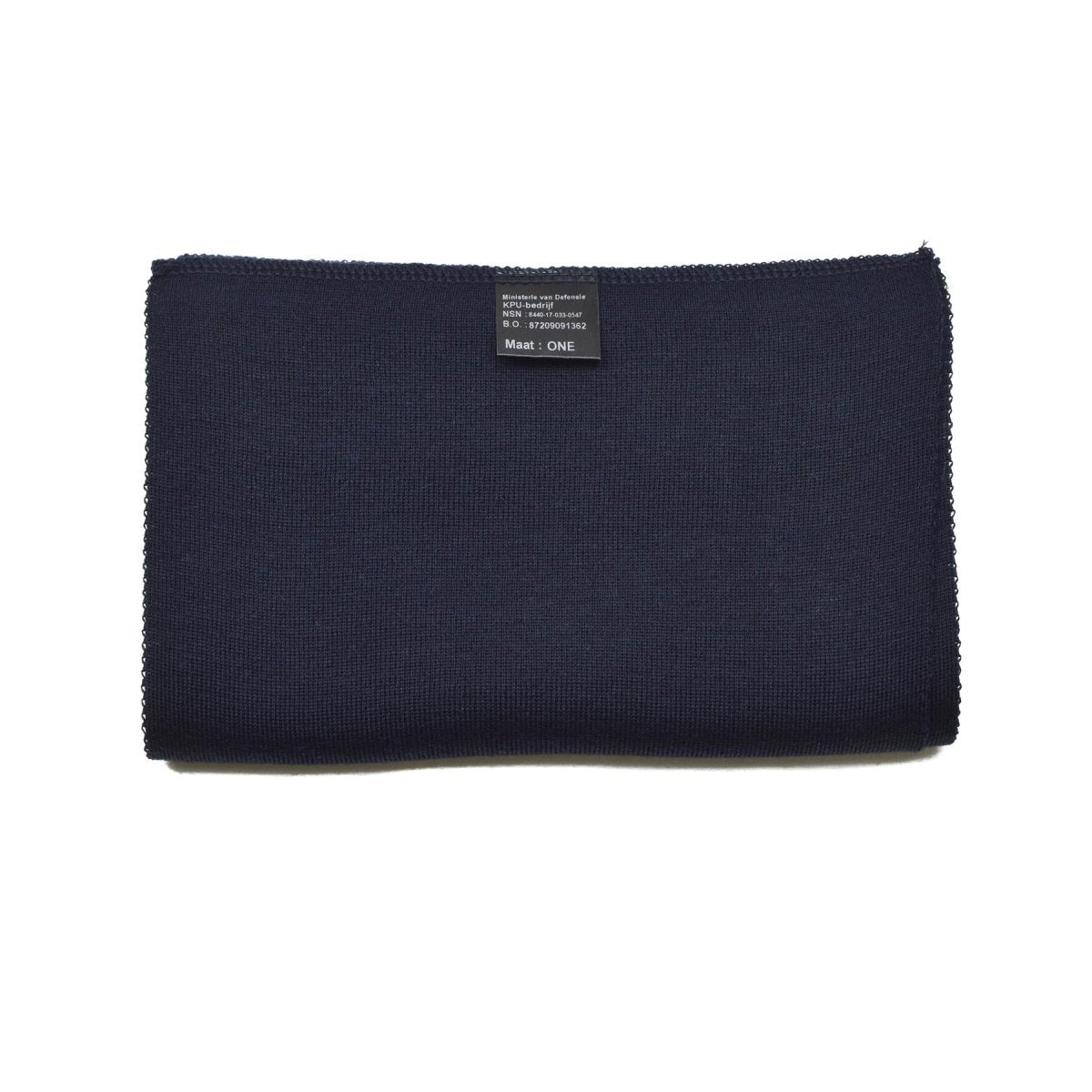 Äkta holländska arméns halsduk Blue Winter Neck Tube Nederländerna Militäröverskott NYTT