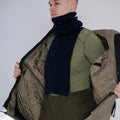 Äkta holländska arméns halsduk Blue Winter Neck Tube Nederländerna Militäröverskott NYTT