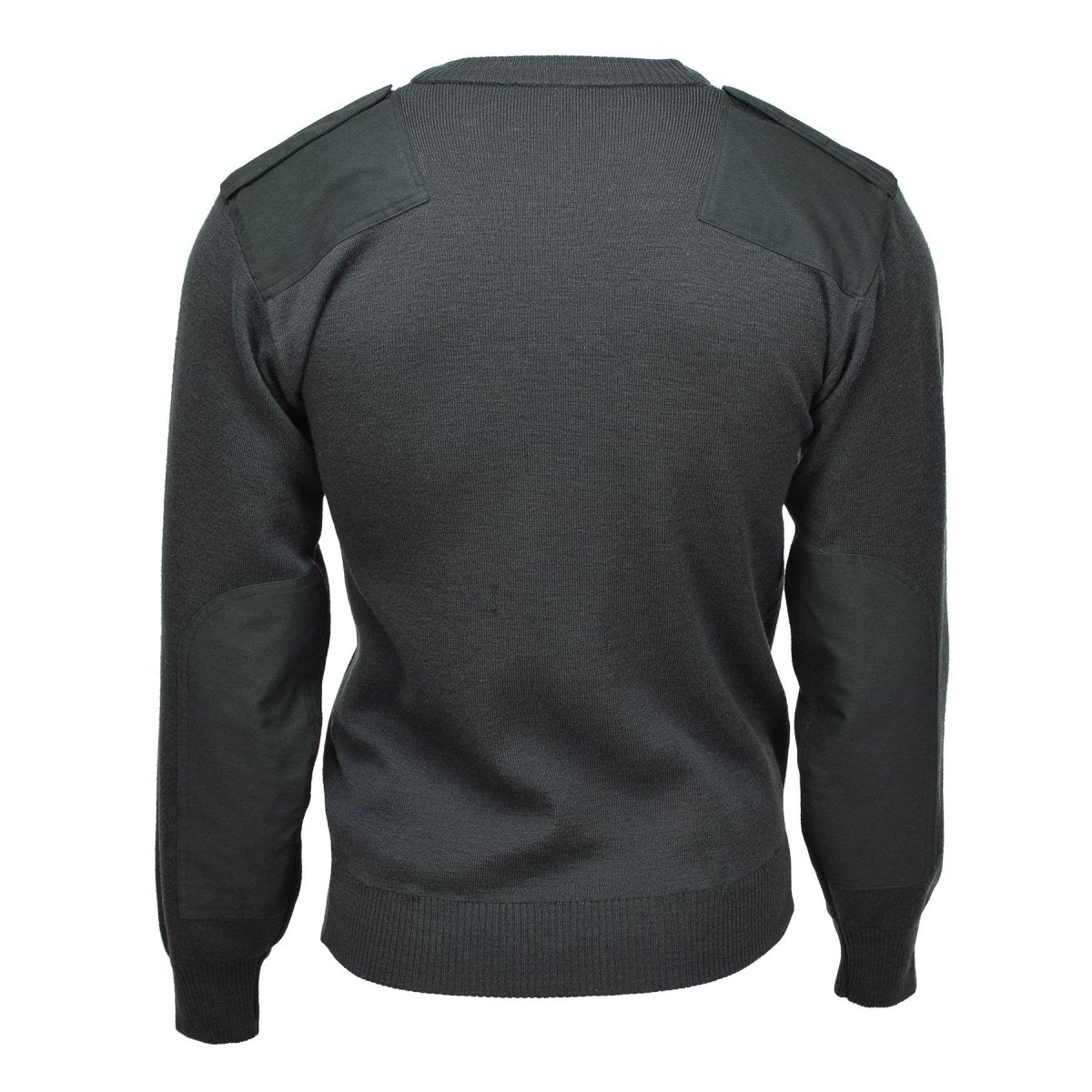 Äkta holländska armétröja Pullover Commando Jumper V-ringning Pullover Dark Green