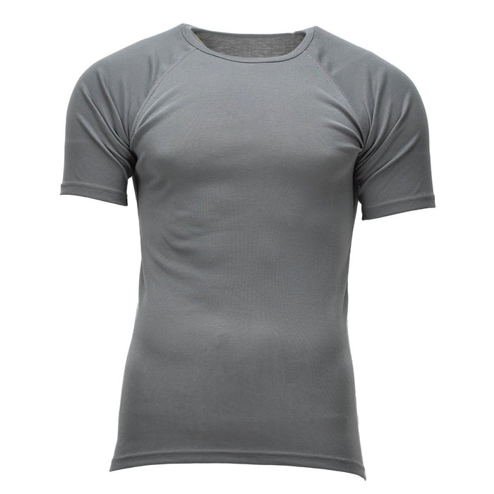Äkta holländsk armé T-shirt Slim Fit Kortärmad Andas Lätt Grå - GoMilitar