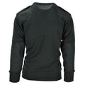 Äkta holländska tröja armé pullover commando jumper mörkgröna v-ringade män nya
