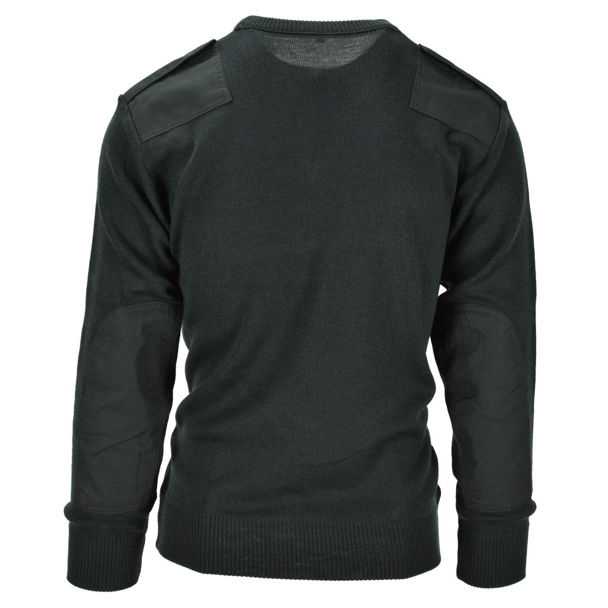 Äkta holländska tröja armé pullover commando jumper mörkgröna v-ringade män nya