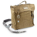 Genuine East German army military rucksack with raindrop camo pattern, adjustable straps, and durable cotton blend material.