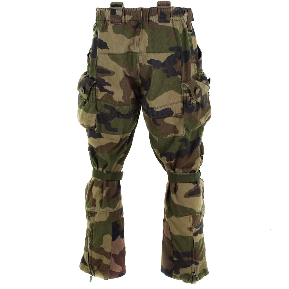 Äkta franska arméstridbyxor militära CCE -kamouflagbyxor ripstop