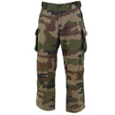 Genuine French Army FELIN CCE camo combat pants made with durable ripstop fabric and adjustable fit features.