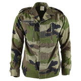 Äkta den franska armén F2 Combat Jacket trötthet ce camo militär fråga överskott