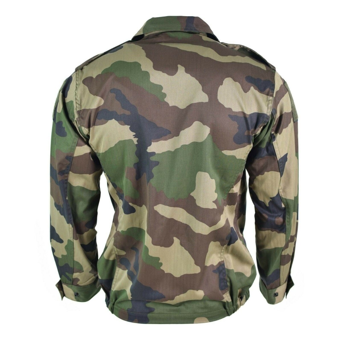 Äkta den franska armén f2 stridsjacka trötthet ce camo militär fråga överskott nytt