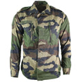Äkta den franska armén f2 stridsjacka trötthet ce camo militär fråga överskott nytt