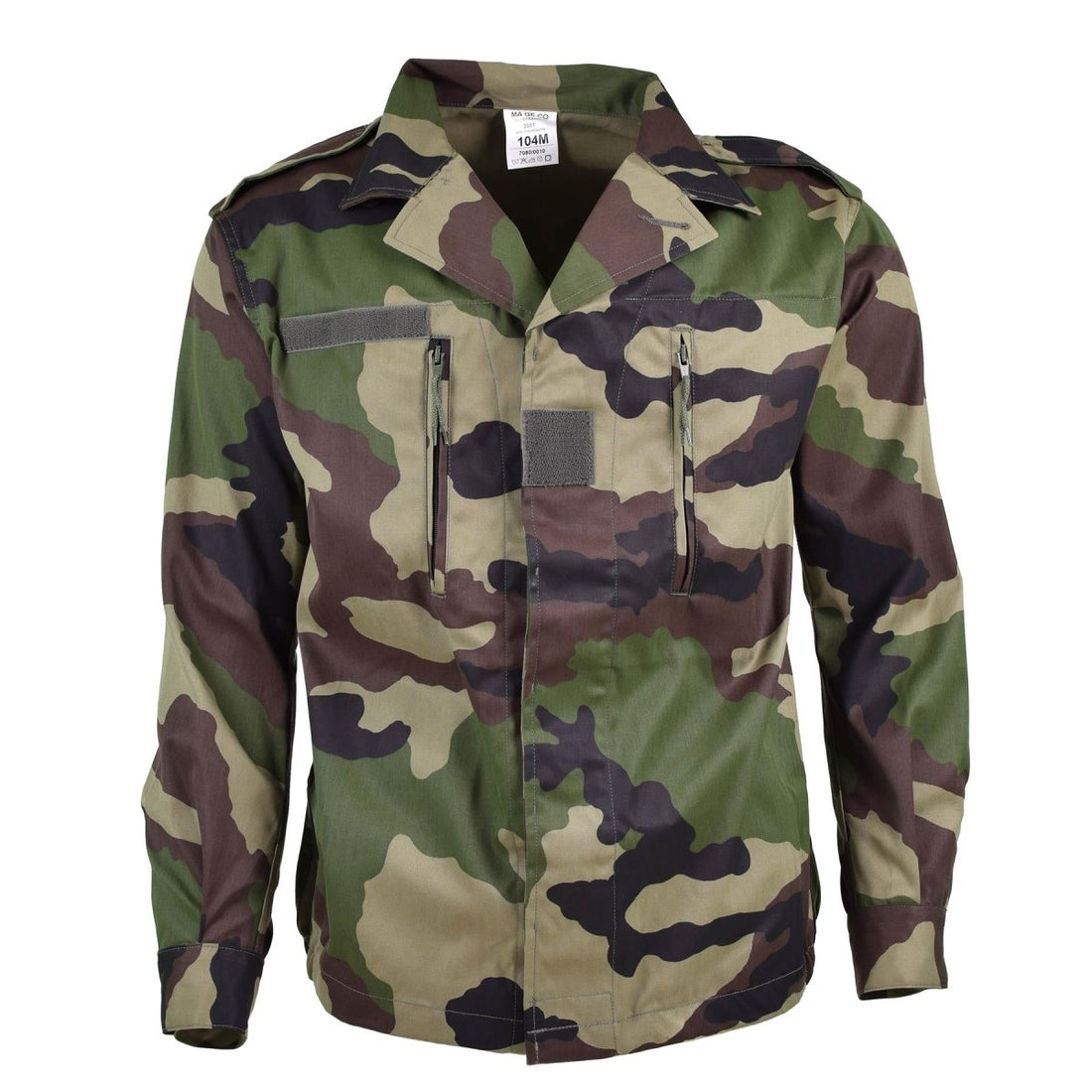Äkta French Army F2 Combat Jacket Trötthet ce camo Militär-utgåva överskott Ny