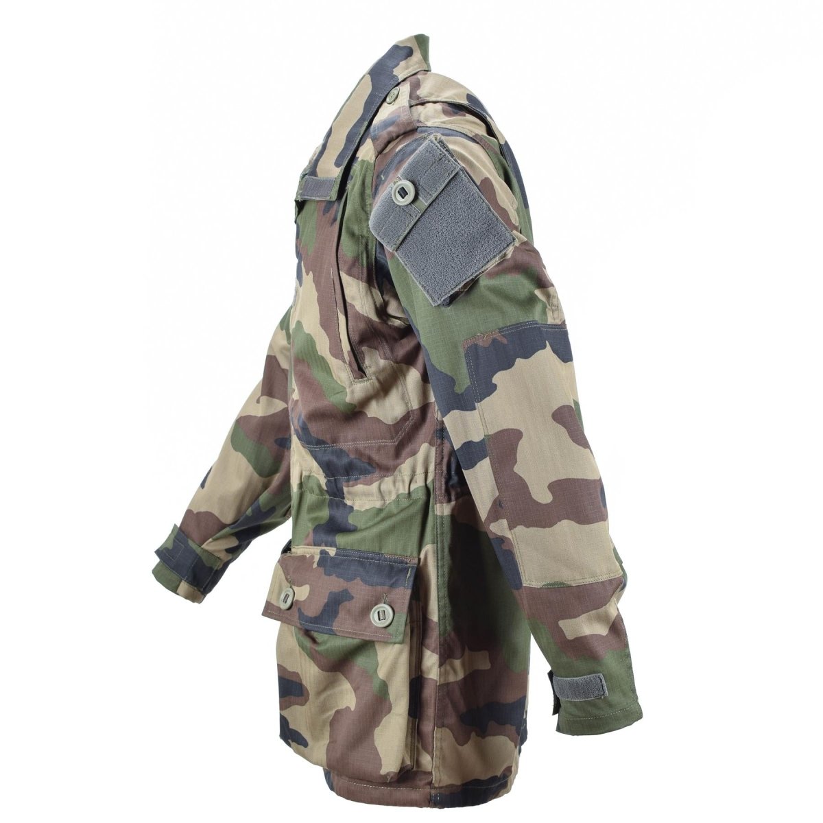 Äkta French Army Parka Feline T4 Combat Jacket CCE Camo Tropical Weather New