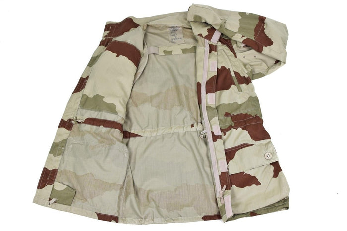 Äkta fransk arméparkas Feline T4 S2 stridsjacka Desert camo military NYHET - GoMilitar