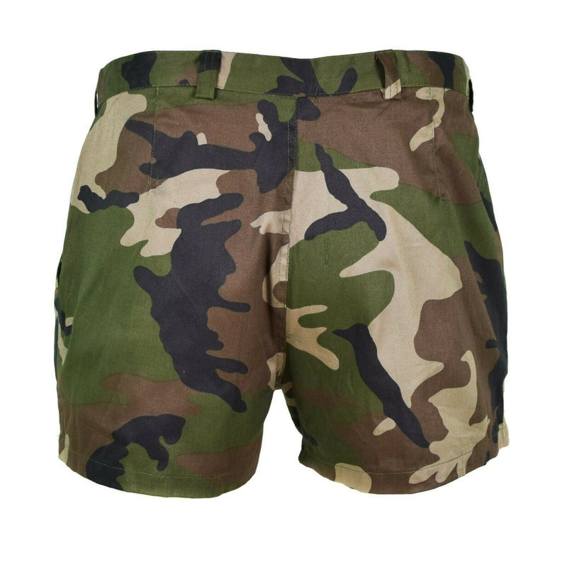 Äkta franska arméshorts F1 CCE CAMO Combat Field Bermuda Bdu New