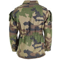 Äkta franska armésmockjacka CCE Camo Military Combat Parka Sateen Felin T4