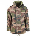 Äkine French Army Waterproof Trilaminate Jacket Camo Goretex Hooded Rain Parka