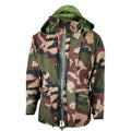 Äkine French Army Waterproof Trilaminate Jacket Camo Goretex Hooded Rain Parka