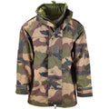 Äkine French Army Waterproof Trilaminate Jacket Camo Goretex Hooded Rain Parka